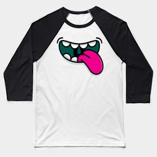 Happy Mouth Baseball T-Shirt
